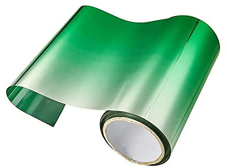 iSpchen Frontscheibenfolie Auto Scheiben Tönungsfolie Aufkleber DIY Auto Sonnenblende Sonnenschutzfolie Selbstklebende Scheibefolie Fensterfolie Sonnenschutz Hitzeschutz 150x20cm,Grün