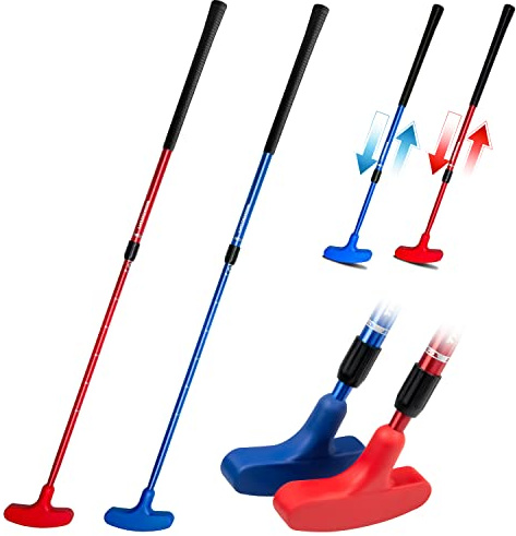 THIODOON Golf Putters for Men and Women Two-Way Kids Putter Mini Golf Putter for Right or Left Handed Golfers Adjustable Length Golf Putter Suitable for Children, Teenagers and Adults