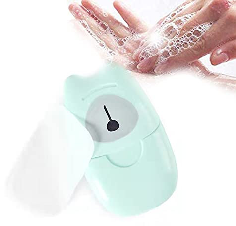 ZLXFT Hojas de jabón portátil,Hojas de jabón desechables,Jabón mini jabón de papel de viaje, jabón de bolsillo, jabón de mano de papel para interiores, exteriores, viajes, camping, senderismo