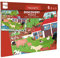 SCRATCH 276181233 Magnetpuzzle für Kinder ab 3 Jahren, 2-in-1 Puzzlen und Entdecken, Motiv: Bauernhof, 48 Teile