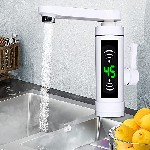 3,3KW Elektrische Wasserhahn Elektrische Heizung Wasserhahn Küchenarmatur LED Temperaturanzeige Schnelle Heizung Wasserhähnen