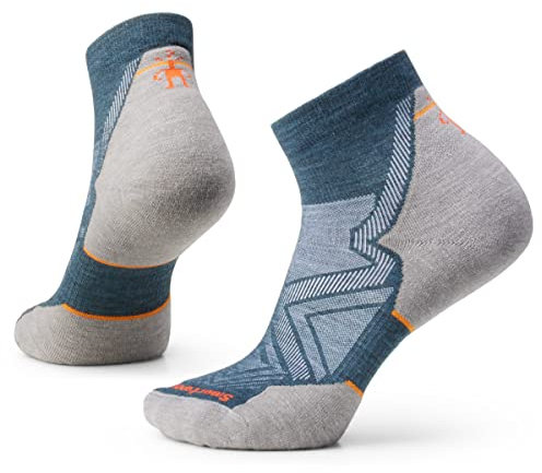 Smartwool Damen Women's Run Targeted Cushion Ankle Socks Run Targeted Cushion-Söckchen für Damen, Twilight Blue,