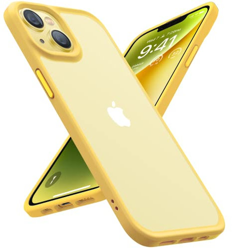 TORRAS Protective Case for iPhone 14 [TOP Certified Military Protection] Shockproof Protective Case [Velvety Comfortable Grip] Slim Mobile Phone Case iPhone 14 Case with Removable Buttons Guardian