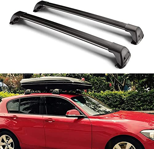 2 Stück Aluminium Dachträger Relingträger Dachgepäckträger für BMW 3 Series E90 2005-2012, Fahrradträger Dachboxen Dachgepäckablage