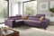 All4All Ecksofa mit Schlaffunktion Gonti II 280x204 cm - Schlafsofa mit Bettkasten - Sofa in L-Form - Wohnlandschaft Klein - Eckcouch - Seite Links - Lila - Gewebe - Modern 26