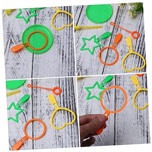 ibasenice 18stücke Seifenblasenstäbe Für Junge Mädchen Bunte Blasenspielzeuge Für Geburtstagsfeiern Hochzeiten Outdoor-aktivitäten Aus Hochwertigem Sicher Praktisch Mit Halterung
