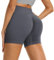 DDOBB Gym Shorts Damen Scrunch Butt Sportshorts Push Up Kurze Sporthose Bauchweg High Waist Nahtlos Radlerhose Sommer Laufshorts für Fitness Yoga Workout