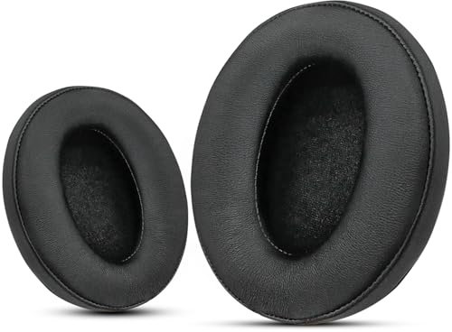 Krone Kalpasmos Large Oval Replacement Ear Pads for Turtle Beach Stealth ATH M50X / M40X / SteelSeries Arctis/HyperX Cloud & Alpha/Sony MDR-7506 Compatible with Many More Headphones