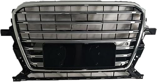 Auto Front Kühlergrille für Audi Q5 SQ5 2013-2017, Kühler Grill Kühlergrill Sport Stil Autoersatzteile Dauerhaft
