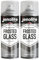 JENOLITE Frosted Glass Spray Paint | OPAQUE MATT FINISH | 2x400ml | Frosted Window Treatment For Added Privacy | Semi-Transparent Spray For Windows & Doors | Glass Frosting