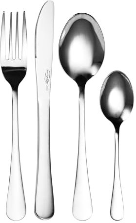 San Ignacio 24-teiliges Besteckset aus Edelstahl 'Munich' glänzend