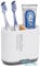PARKMANI Electric Toothbrush Holders for Bathrooms, Toothbrush and Toothpaste Holder, Detachable Bathroom Toothbrush Caddy With Drainage for Family, Kids (White, Medium)