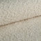 Heko Panels Bouclé Stoff Polsterstoff Boucle Möbelstoff Frottier-Velours Schwer Entflammbar Meterware Stoff Zum Nähen Für Deko Kissenbezüge Wohntextilien 300 x 142 cm Perlenfarbe Tena