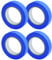 AidShunn Masking Tape for Painting, Sticks Well Multi-Surface Painters Tape - 24mm x 20m Decorators Tape, Painters Masking Tape for Indoor Painting and Decorating, Paint Tape – Pack of 4 (blue)