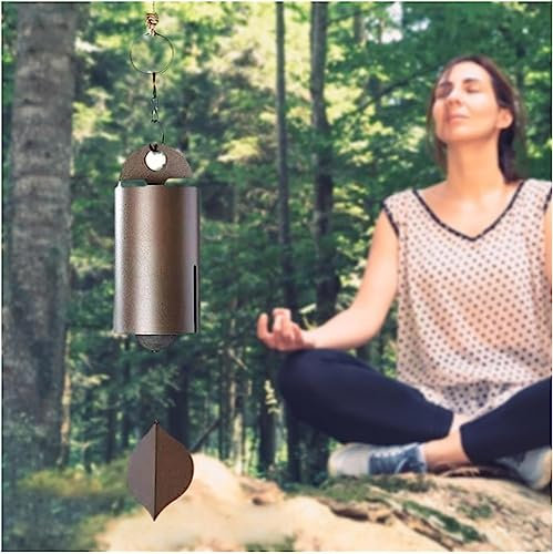 Windspiel 2024 | Großes Windspiel mit niedrigem Ton für draußen | Metall-Windspiele für den Außenbereich | Kupfer-Gartendekoration, einzigartiges Design