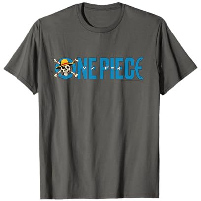 One Piece Monkey D Luffy Chapeau de paille Badge Anime T-Shirt