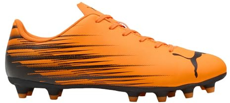 Puma Attacanto Herren-Fußballschuhe mit künstlichem Boden, Heat Fire-Puma Schwarz, 40.5 EU