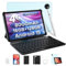 DOOGEE T10W Android 15 Tablet 10 Zoll, Tablet mit SIM Card Slot, 16GB RAM +128GB ROM (2TB TF), 8000mAh, HD Display, Tablets mit Tastatur und Stift, Maus, Hülle, 4G LTE/WiFi 5/OTG/Widevine L1/Face ID