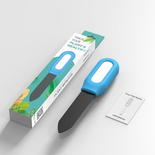 OBEST Smart Zigbee Sensor de humedad del suelo con medición de temperatura – Medidor de agua y humedad para plantas de interior, indicador de riego y detección en tiempo real, compatible con iOS y