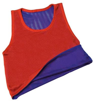 Betzold Sport - Wendehemd blau/rot Verschiedene Größen - Mannschafts-Leibchen Trainings-Leibchen