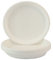 Home Garden Ornaments Sottovaso Rotondo Bianco 32cm Diametro Set da 5 - Sottovasi Rotondi - Sottovasi Plastica Resistente - Sottovasi per Piante da Interno (Ø32cm, Bianco)