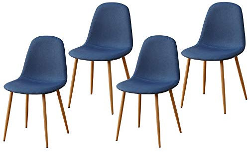 HTI-Line Stuhl SavannahW 4er Esszimmerstuhl Blau