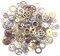 DAHI Steampunk Zahnräder 200 Gramm Metall Anhänger Zahnraeder Steampunk für Schmuck Basteln (gemischte farbe) 200g