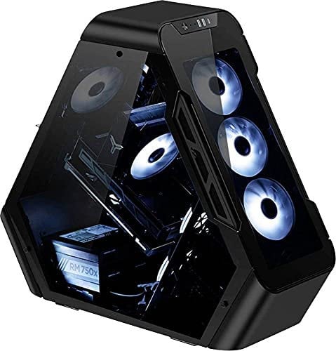 Jonsbo TR03-G Showcase, Tempered Glass - Schwarz