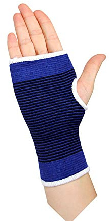 NC 1/2 par de muñequera elástica para muñeca deportiva muñequera de compresión, guantes de apoyo para la muñeca, muñequera de uso diario para hombres y mujeres y niños