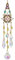 H&D HYALINE & DORA Crystal Icicle Prisms Suncatcher,Hanging Glass Suncatcher for Window with Colorful Rhinestones,Glass Rainbow Maker for Home Decor