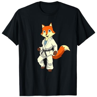 Comic Fuchs macht Judo T-Shirt