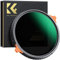 K&F Concept Nano-X ND Filter 52mm CPL&ND4-ND64 2 in 1 multifunktionaler Graufilter und CPL Filter Polfilter