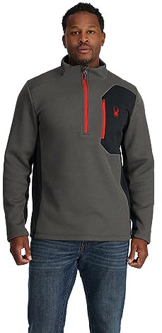Spyder Bandit Half Zip, Herren, Polar, M