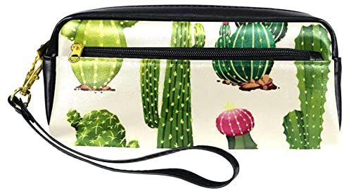 Briefpapier Tasche Kaktus Tasche Mit Fach Stifte-Organizer Mit Reißverschluss Pencil Case Für Unisex Jungen Mädchen