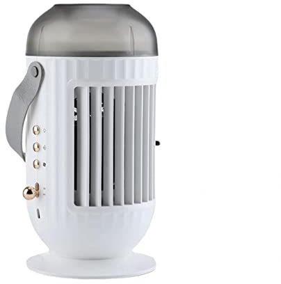 Aire Acondicionado Sin Tubo | 4 en 1 Ventilador De Acondicionado - Enfriador bajo consumo | 3 velocidades y 2 niebla para el hogar, oficina