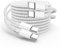 Cavo USB C da 1 m, 60 W, USB C a USB C, cavo di ricarica PD in nylon, per Apple iPhone 15/15 Plus/15 Pro Max/MacBook Pro 2021/iPad Air/Samsung Galaxy S23/Pixel 7/Huawei