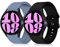 KeeFos Correa para Samsung Galaxy Watch 7/6/5/4 40mm 44mm/Galaxy Watch FE/Watch 5 Pro, [2 Piezas] Banda Silicona Correas de Repuesto para Galaxy Watch 6 Classic 43mm 47mm/Watch 4 Classic - Negro+Azul