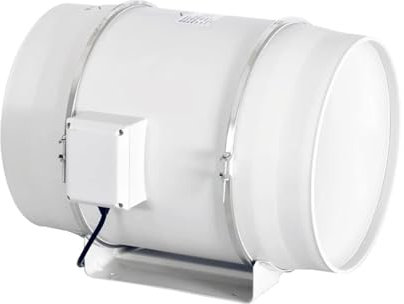 12-Zoll-Inline-Ventilator, Kunststoff, Wasserdicht, Lüftungsrohr, Abluft, Deckenventilator, Gemischter Durchfluss, Kanalventilator, Turboventilator, 315 Mm