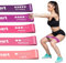 K-MART Resistance Bands Set of 5 - Exercise Band with 5 Different Resistance Levels, Ideal Resistance Band for Home Gym Workouts, Yoga, and Pilates, Includes Storage Bag (Pink & Purple Duo)