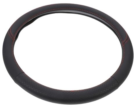 iplusmile 1Stk Lenkradabdeckung lenkradbezug beheizt autolenkradüberzug Lenkradbezug komfortabel Autoschutz Autoradabdeckung für Frauen Autoradteile Autozubehör für Männer Ballaststoff Black