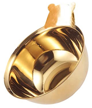 Amosfun 2st Saucenschale Aus Edelstahl Kleine Soßenbecher Backformen Gerichte Mit Sojasauce Weihnachtsdekoration Dip-sauce-becher Dessertbecher Servierschale Tassen Golden Rostfreier Stahl