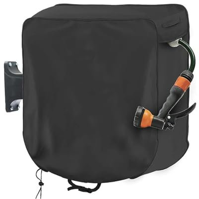 An der Wand befestigte Schutzhülle for den Wasserschlauchaufroller for Ihren Gartenschlauch und Ihre Aufroller. Regenfestes, an der Wand befestigtes Abdeckungsteil for den Gartenschlauchaufroller