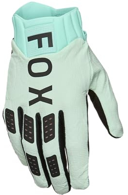 FOX Flexair Motocross Handschuhe, türkis/schwarz, L