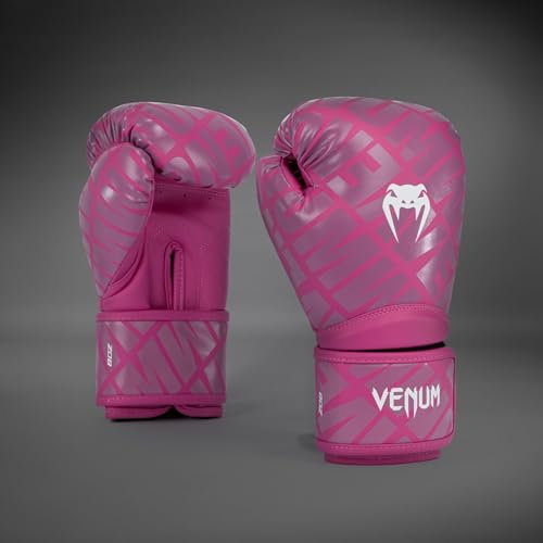Venum Contender 1.5 XT Gants de Boxe pour Enfants - Blanc-Rose - 8 Oz