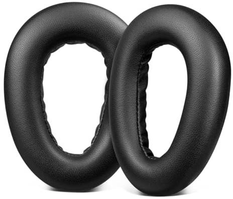 Durlo 2 PCS Professionelle Ohrpolster Ersatz für PXC550, PXC 550-II, Ohrpolster mit Geräuschisolierung Schaumstoff Schwarz