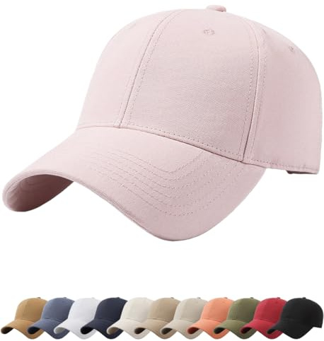 Cozyan Cappelli con Parasole Berretto da Tennis da Golf Visor Sportive Cappello per Donna Uomo Cappellino con Visiera 100% Cotone Unisex con Visiera Cappello Donna Estivo