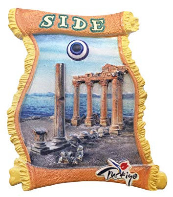 3D Türkei Seite Kühlschrankmagnet Tourist Travel Souvenirs Handgemachte Harz Handwerk Magnetische Aufkleber Home Küche Dekoration Kühlschrankmagnet Sammlung Geschenk