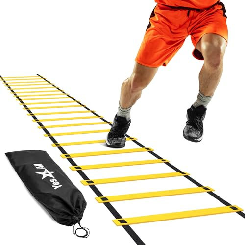 Yes4All C1KK Koordinationsleiter, C. 20 Sprossen-7.6 M-Gelb