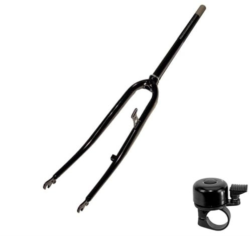 Fahrrad - Gabel 77 cm 28 Hollandrad 350 mm Schaft 1 mit Gewinde inkl. maxxi4you Fahrradklingel
