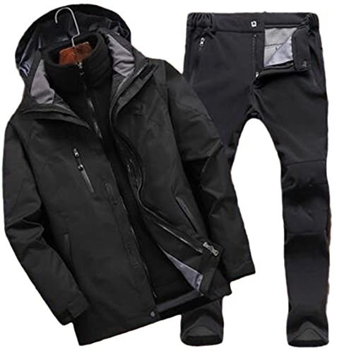 Disimlarl Damen Skijacke + Hose Damen Ski Set Snowboardjacke und Hose, 8, Large